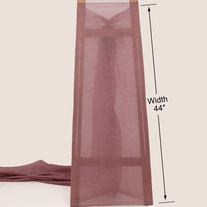 Plain Tissue Crush Stripe Fabric