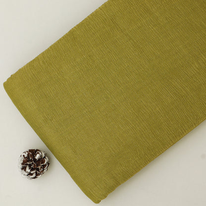 Plain Tissue Crush Stripe Fabric