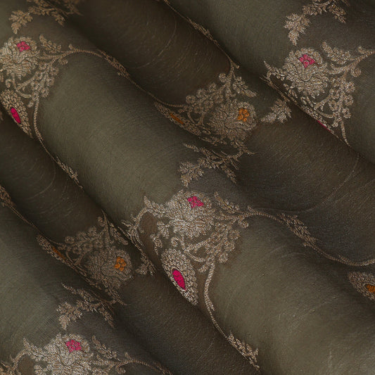 Mouse Color Brocade Fabric