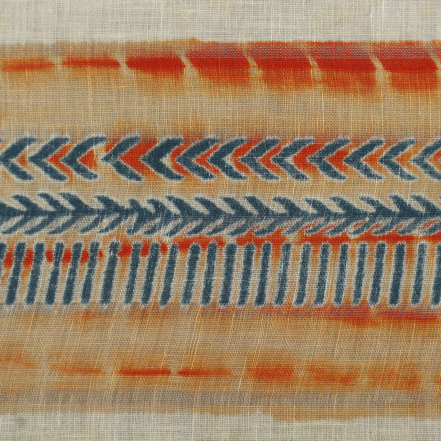 Linen Hand Printed Fabric