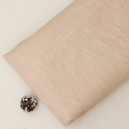 Plain Tissue Crush Stripe Fabric