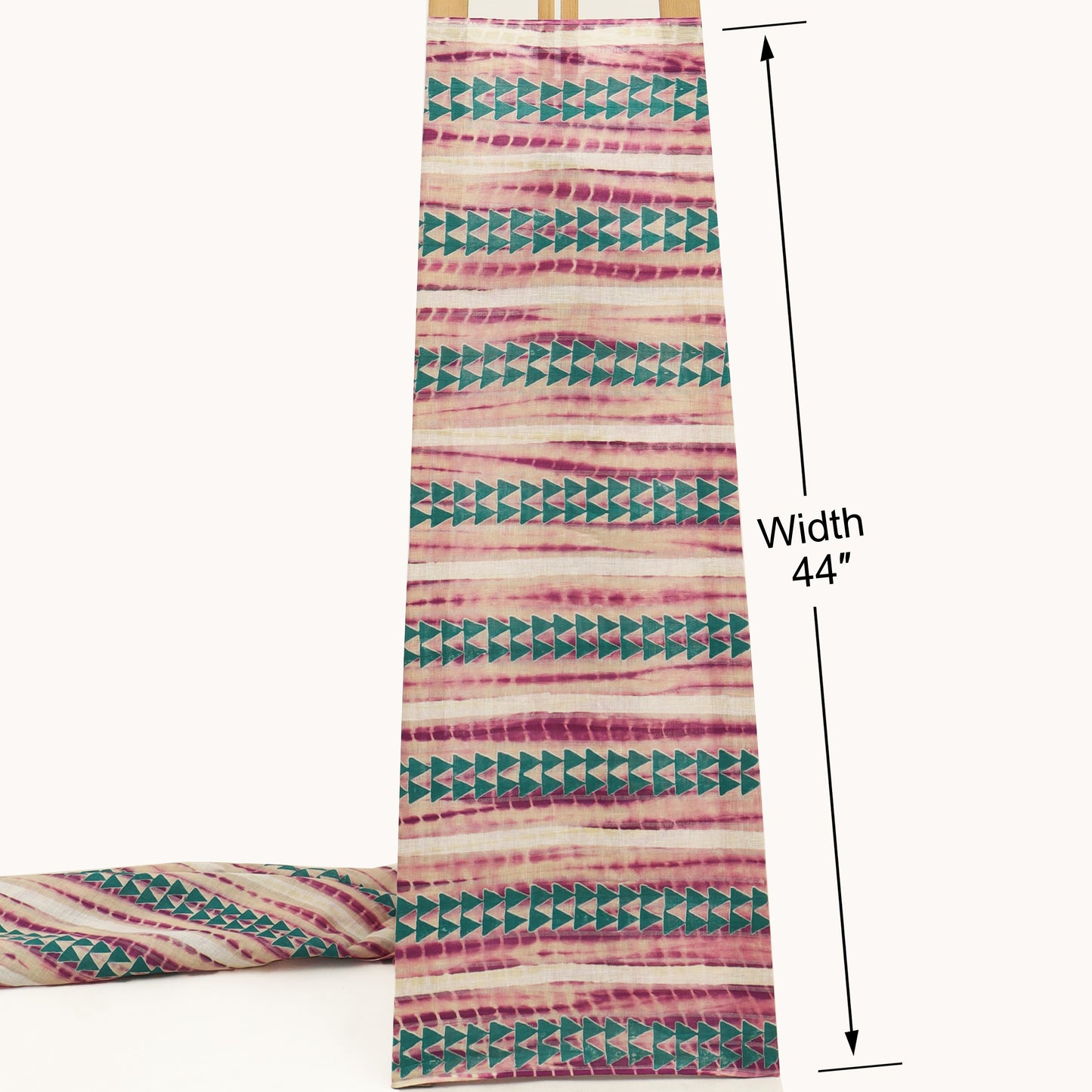 Linen Hand Printed Fabric