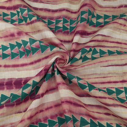 Linen Hand Printed Fabric