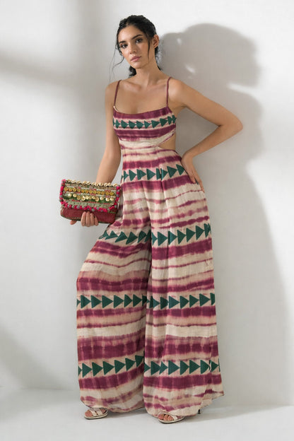 Linen Hand Printed Fabric