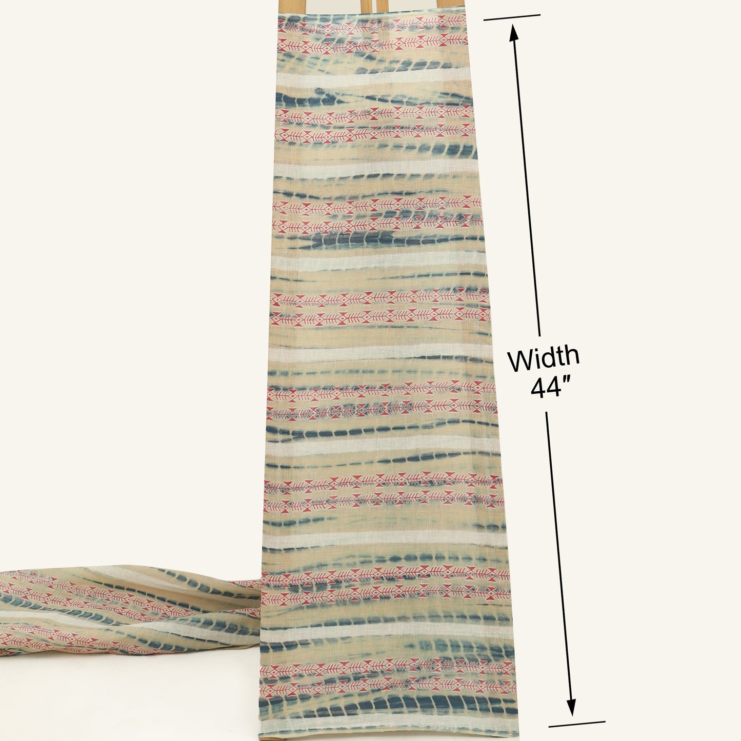 Linen Hand Printed Fabric