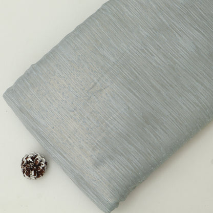 Plain Tissue Crush Stripe Fabric