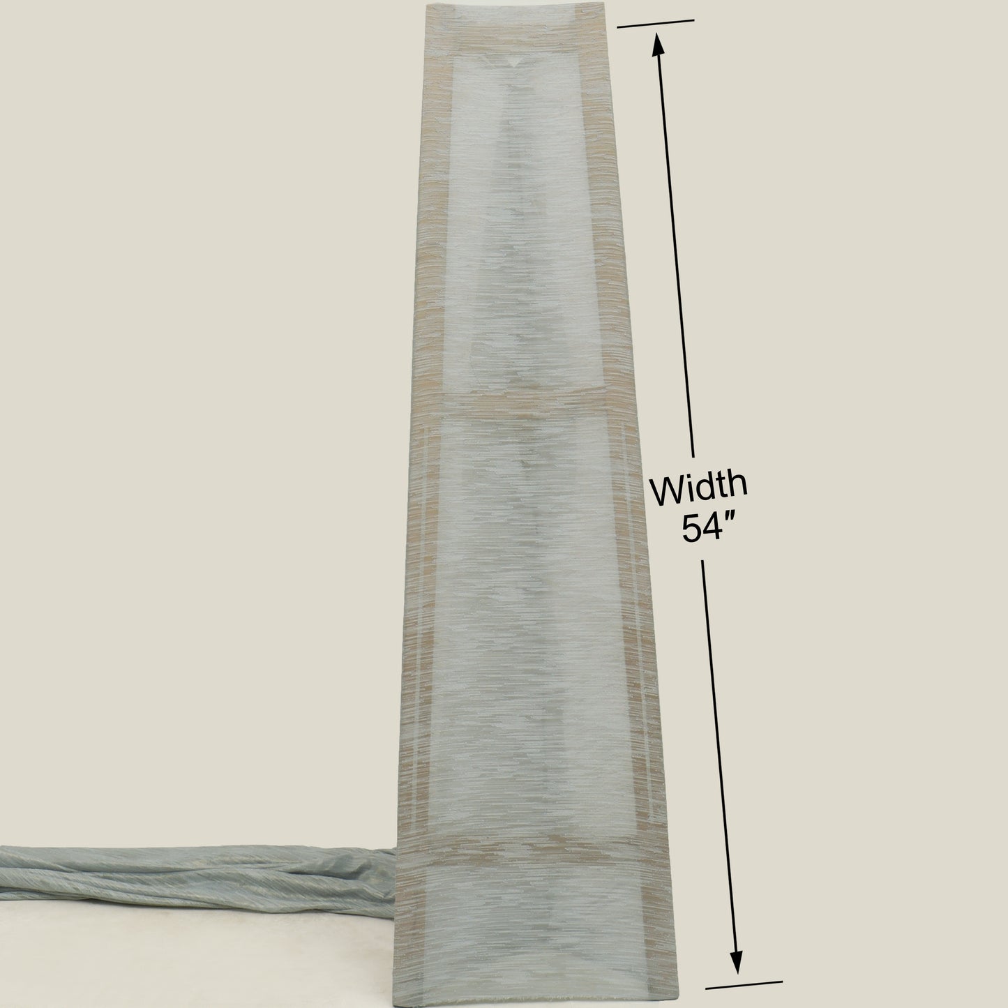 Plain Tissue Crush Stripe Fabric