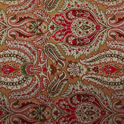 Beige Color KimKhab Brocade Fabric