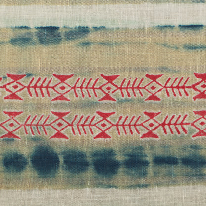 Linen Hand Printed Fabric