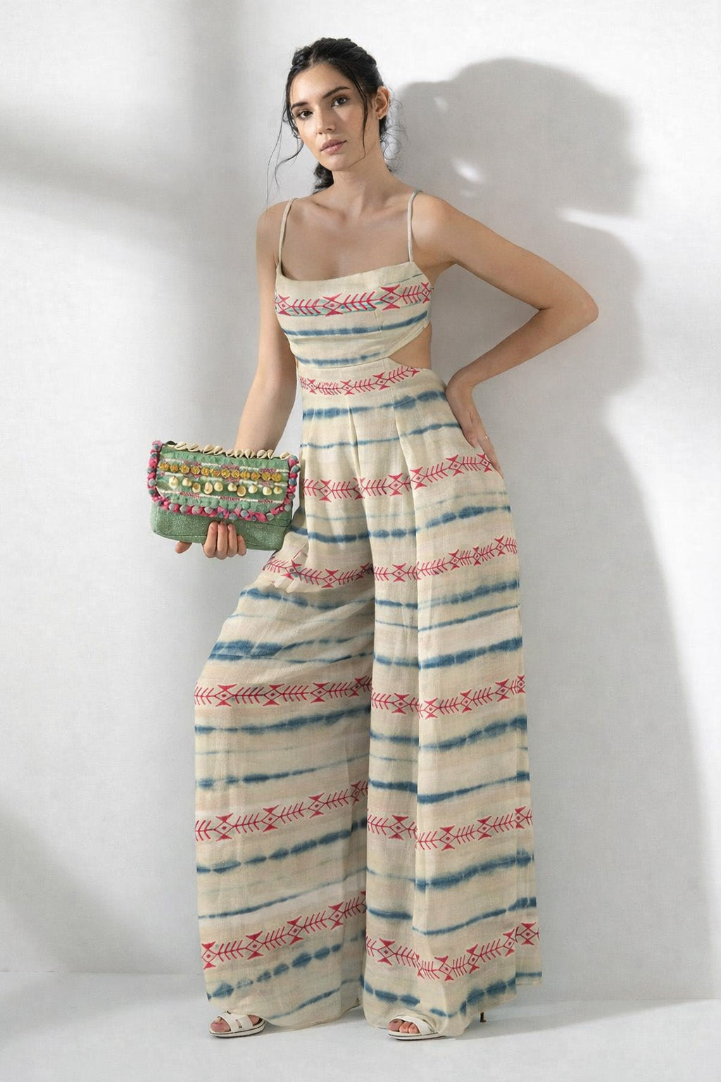 Linen Hand Printed Fabric