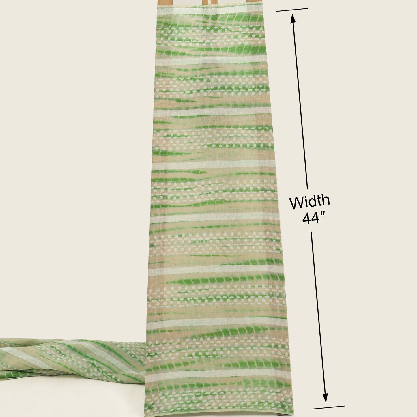 Linen Hand Printed Fabric