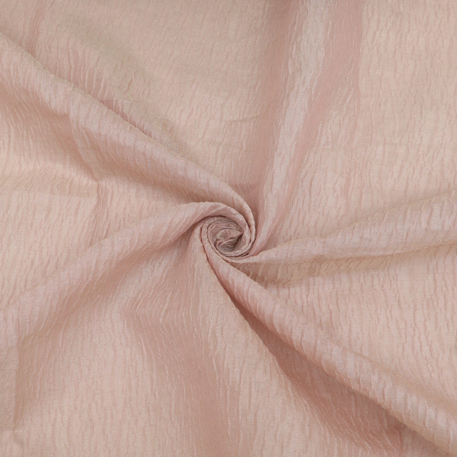 Close-up of pink fabric with a swirl pattern