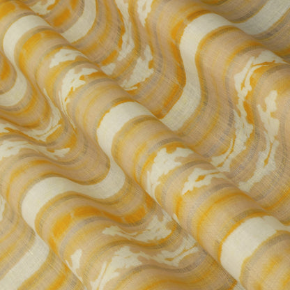 Linen Hand Printed Fabric