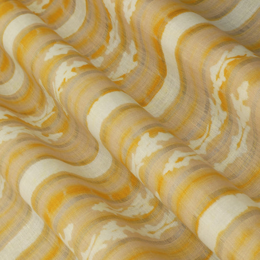 Linen Hand Printed Fabric