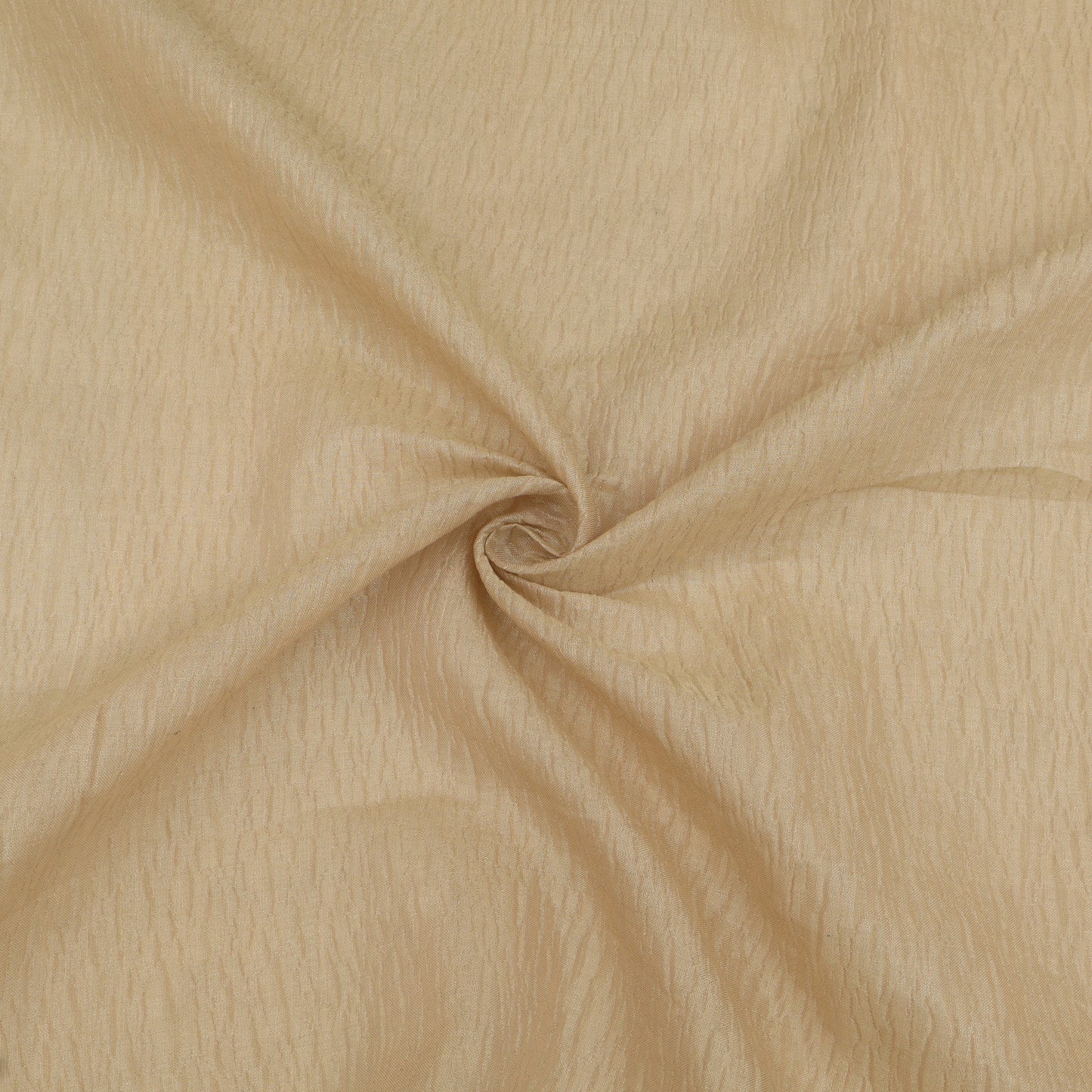 Beige fabric swatch with a swirl pattern