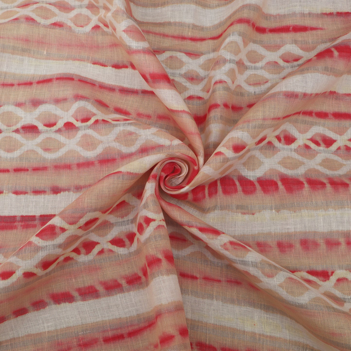 Linen Hand Printed Fabric