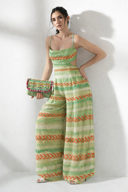 Linen Hand Printed Fabric