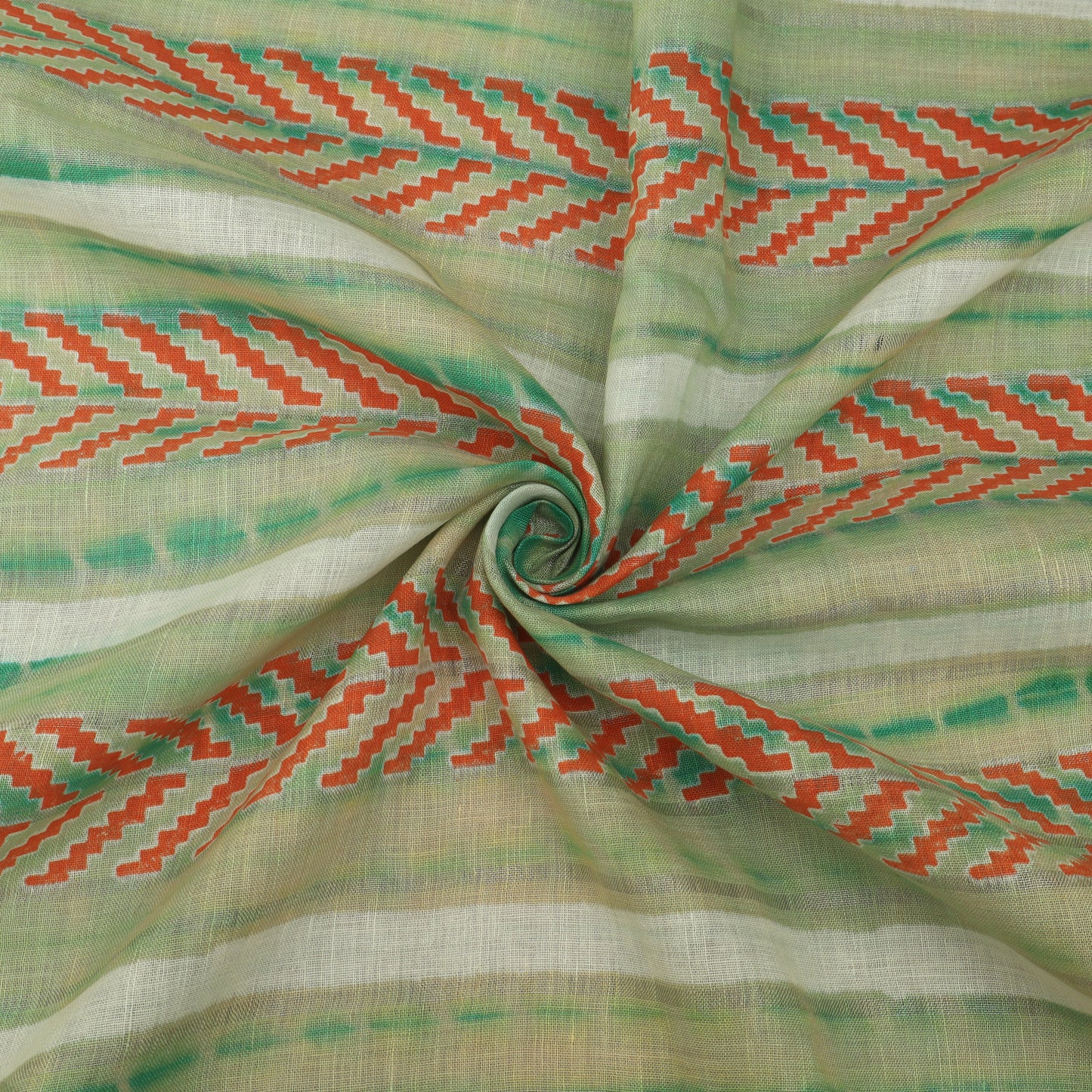 Linen Hand Printed Fabric