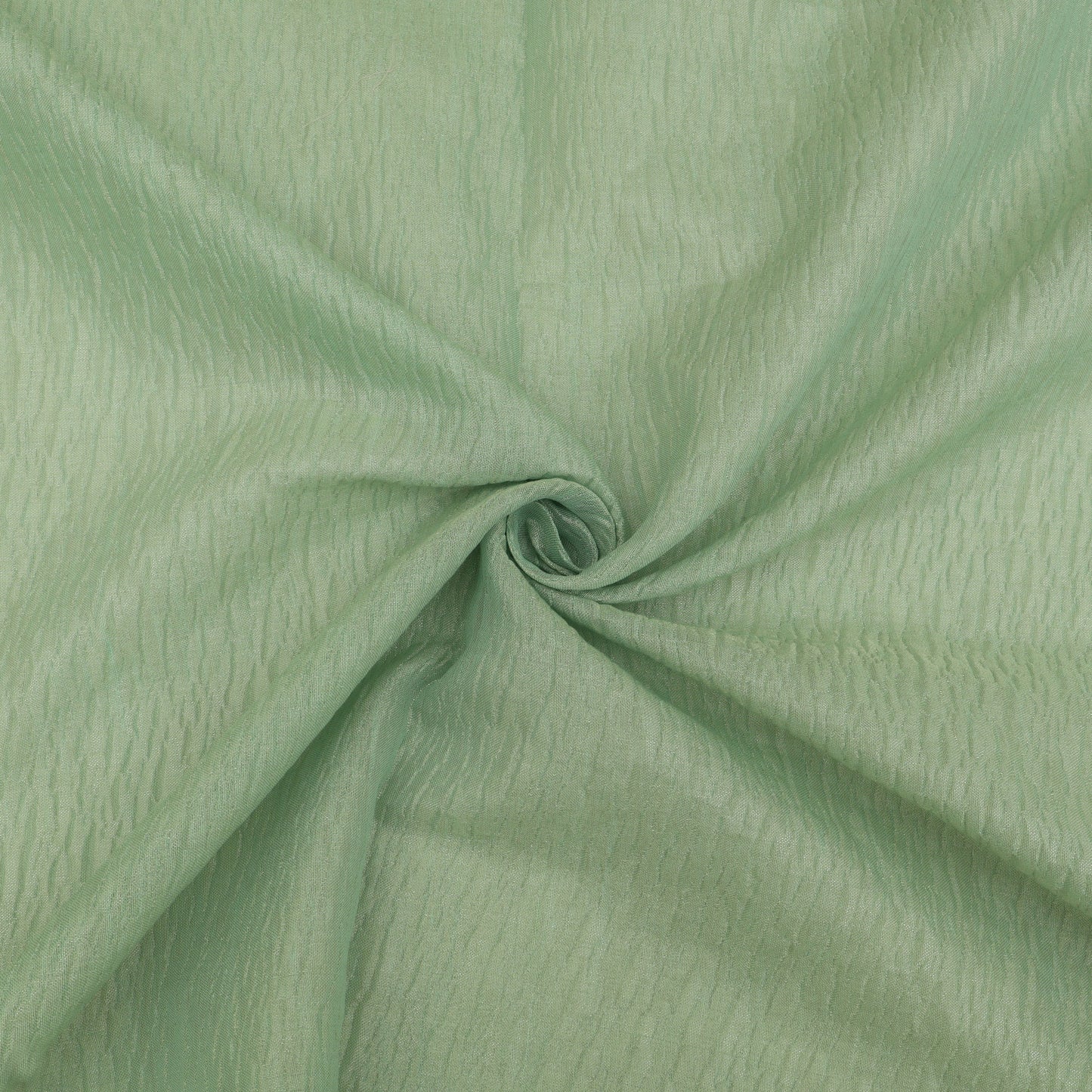Close-up of green fabric with a slight texture
