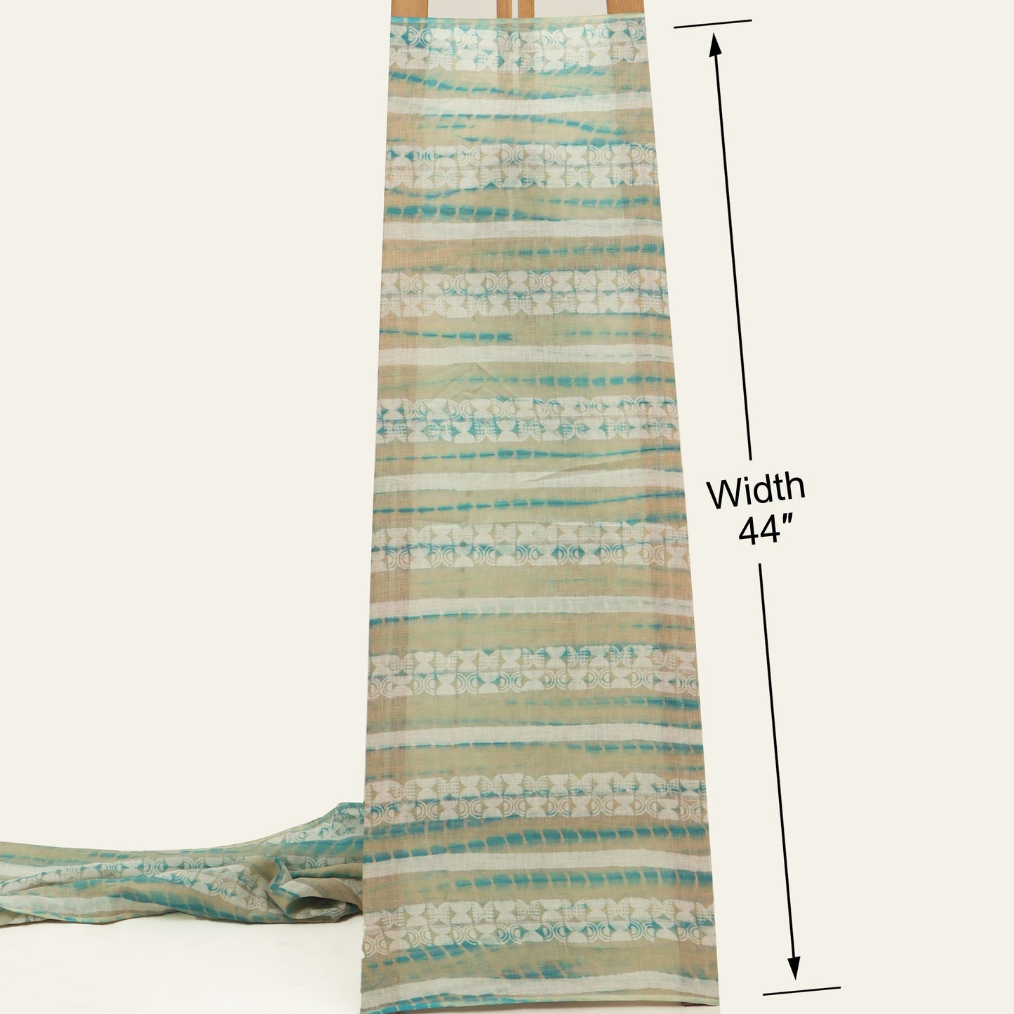 Linen Hand Printed Fabric