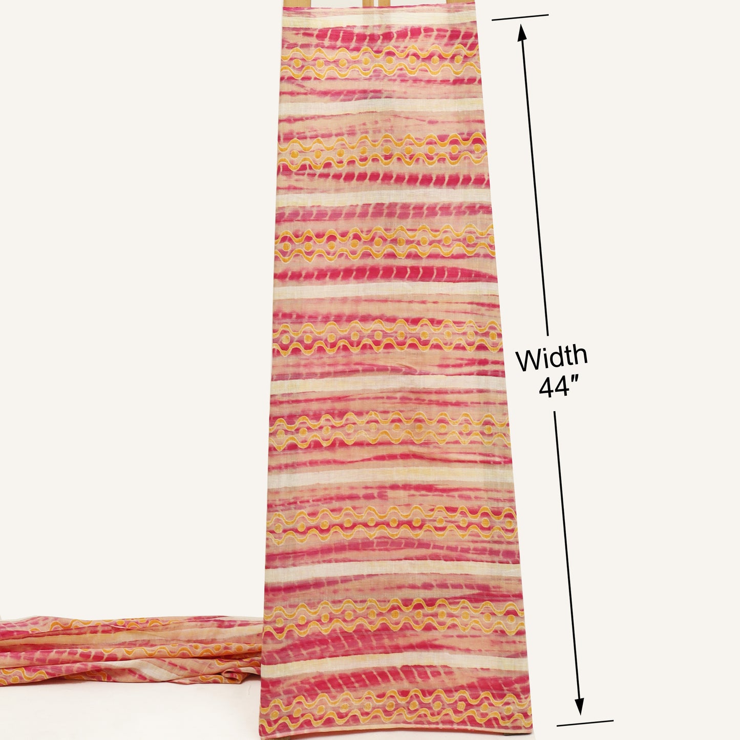 Linen Hand Printed Fabric