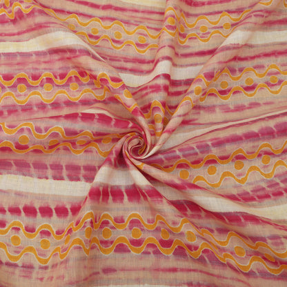 Linen Hand Printed Fabric