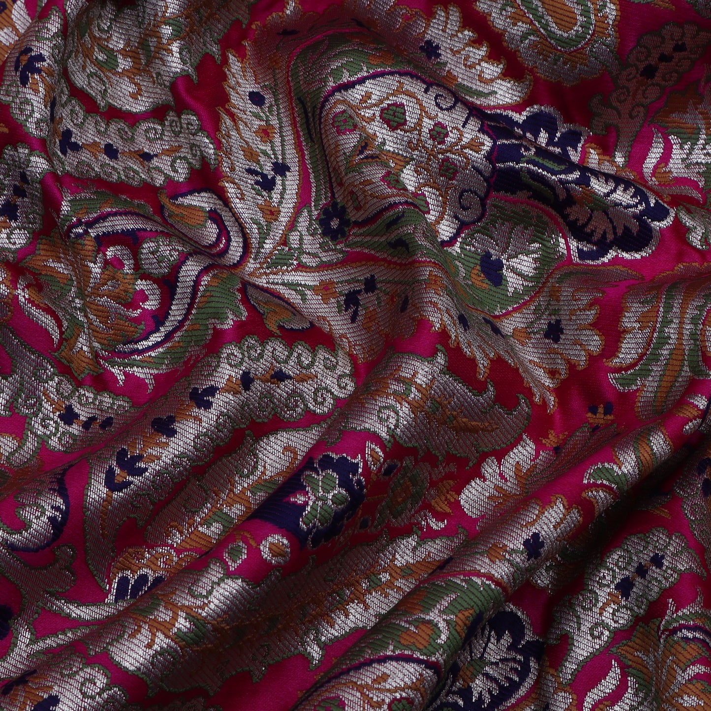 Rani Color KimKhab Brocade Fabric