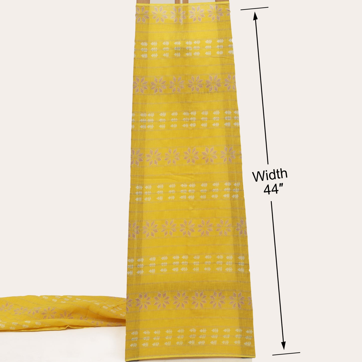 Linen Hand Printed Fabric