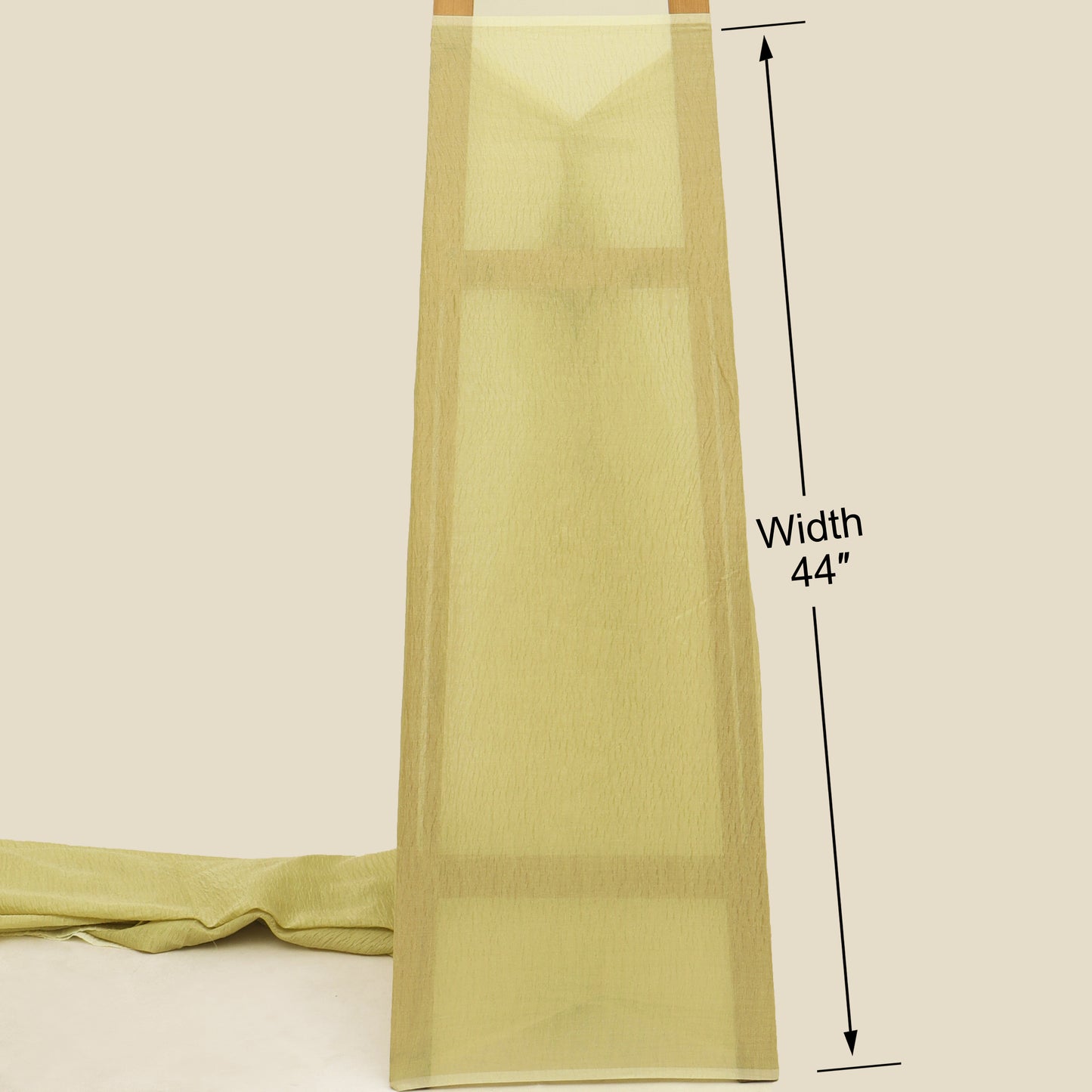 Crush Tissue Plain Fabric