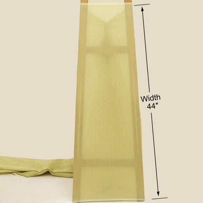 Crush Tissue Plain Fabric