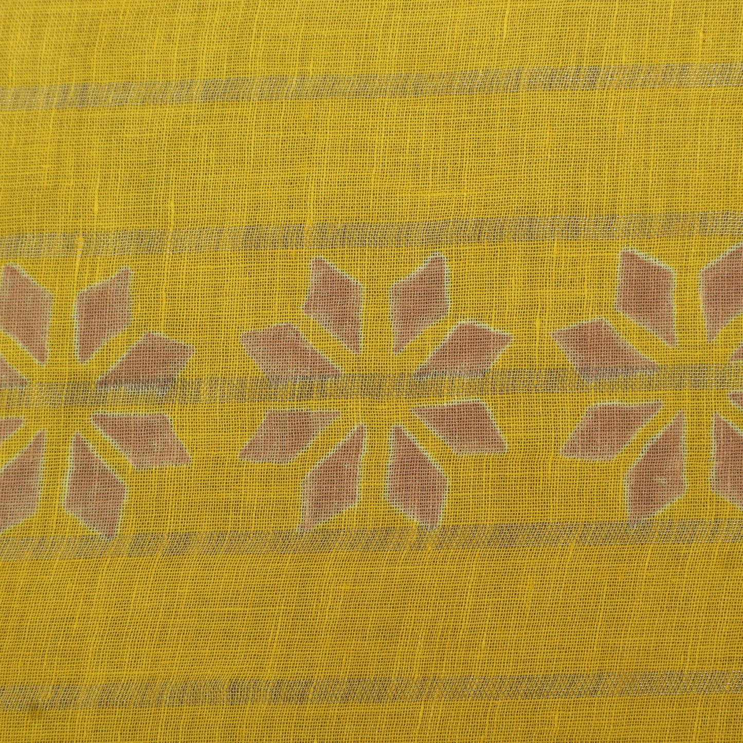 Linen Hand Printed Fabric