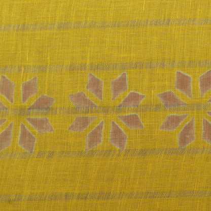 Linen Hand Printed Fabric