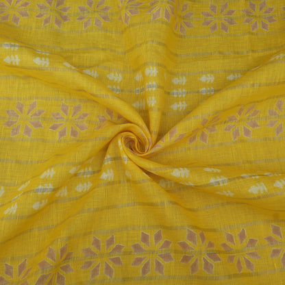 Linen Hand Printed Fabric