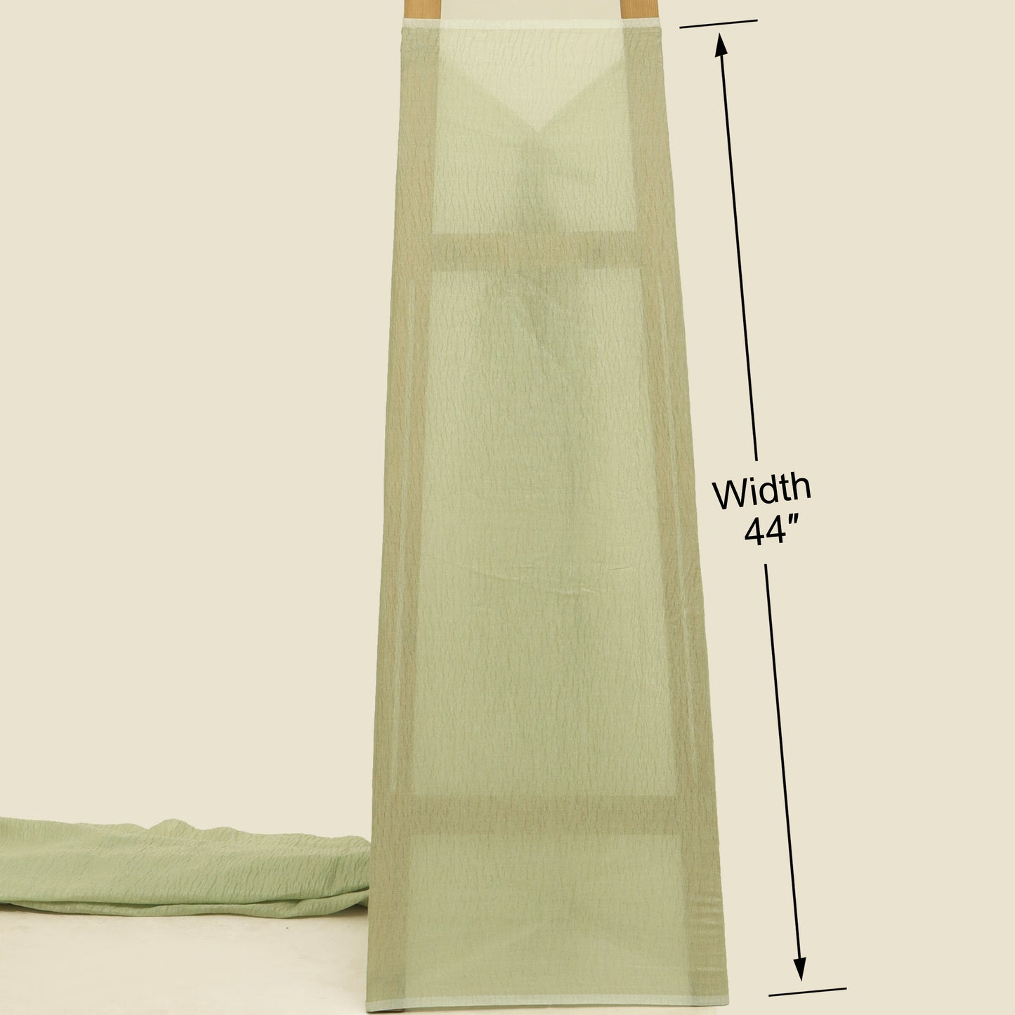 Crush Tissue Plain Fabric