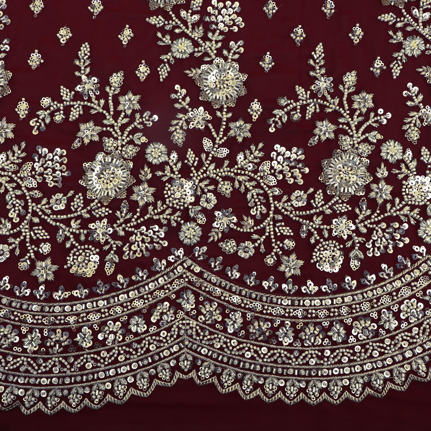 Georgette Embroidery Fabric