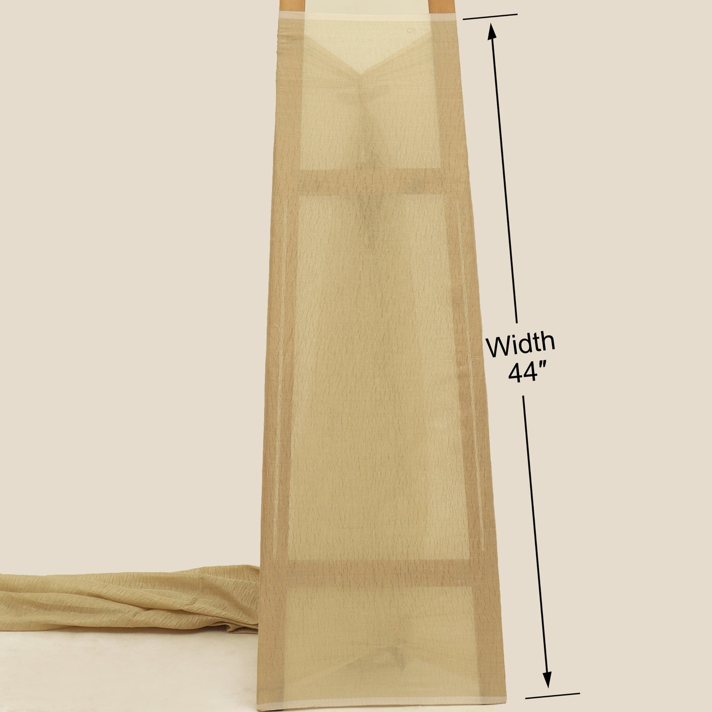 Crush Tissue Plain Fabric