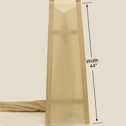 Crush Tissue Plain Fabric