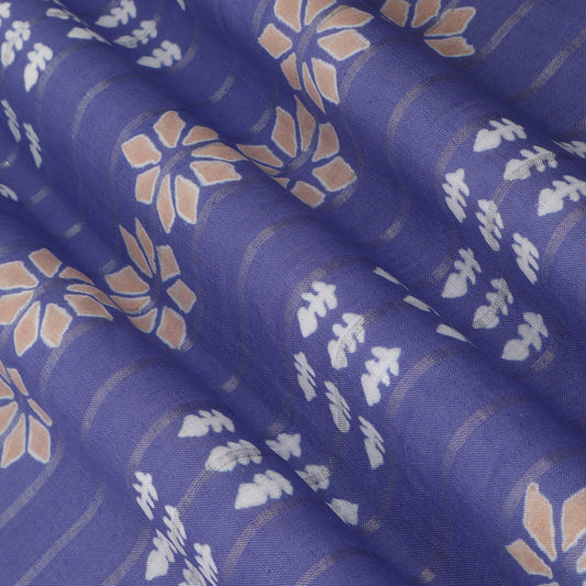 Linen Hand Printed Fabric