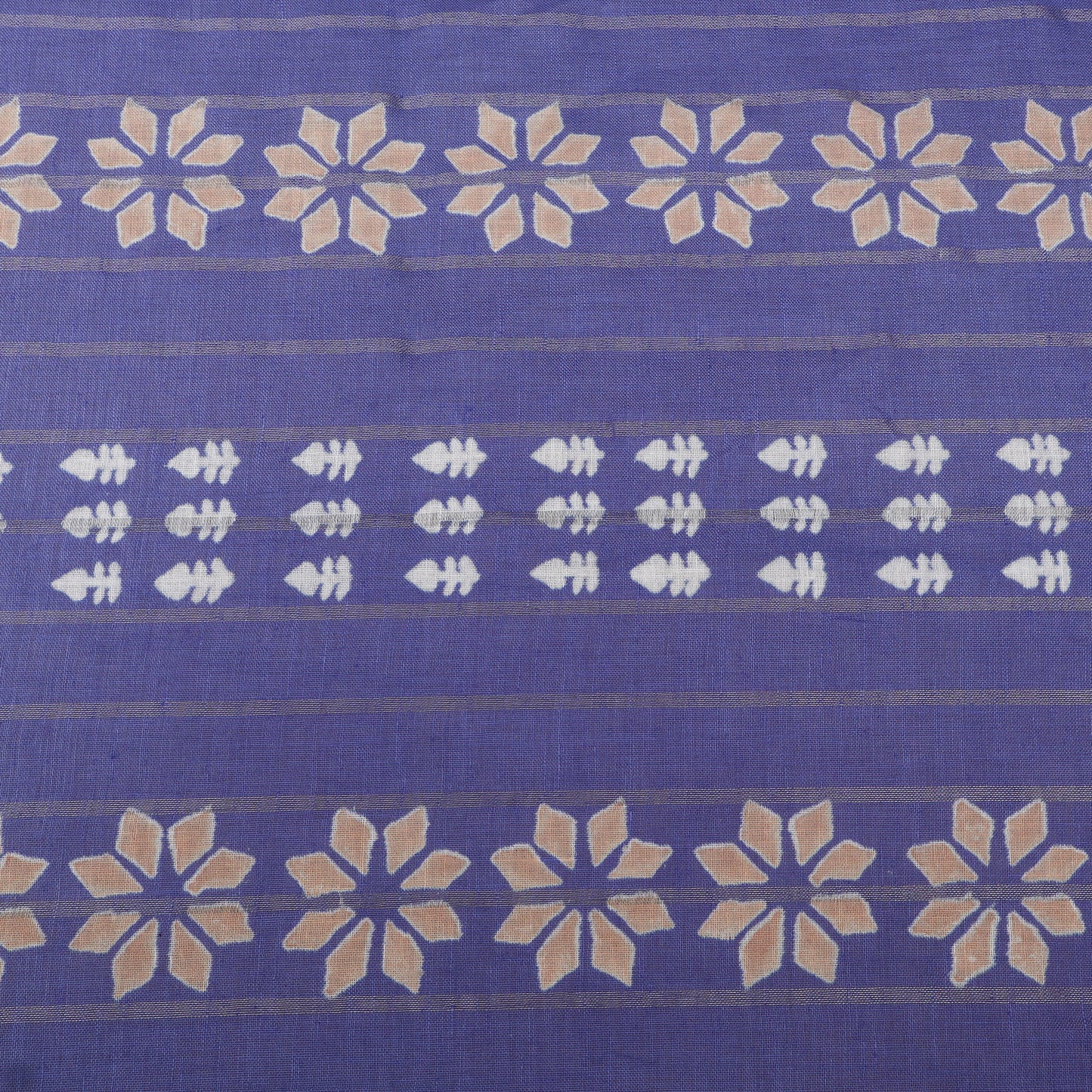 Linen Hand Printed Fabric