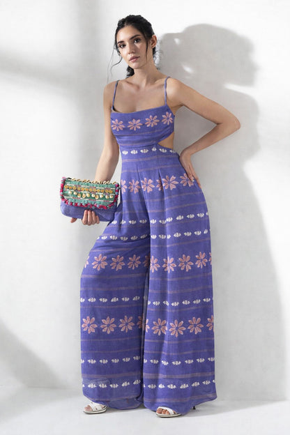 Linen Hand Printed Fabric