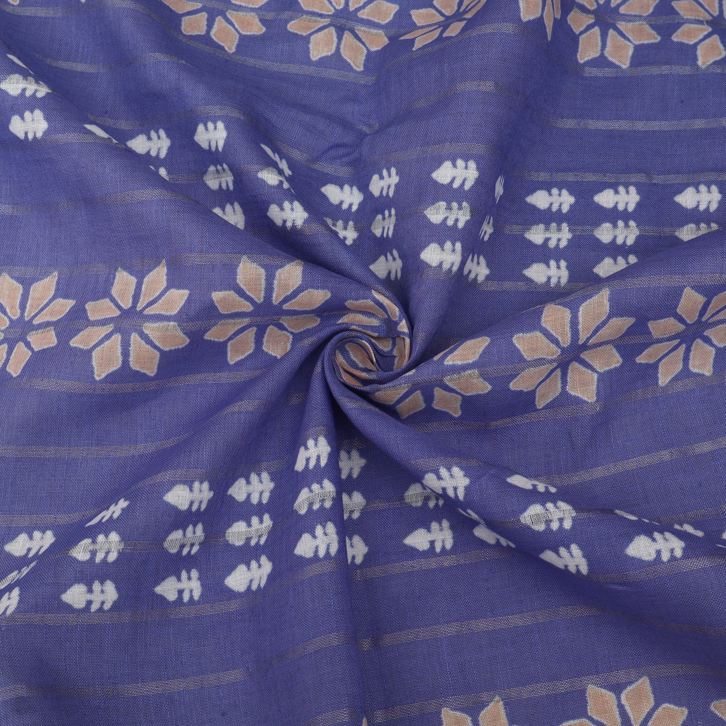 Linen Hand Printed Fabric