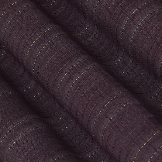 Move Color Slub Silk Pintex Fabric