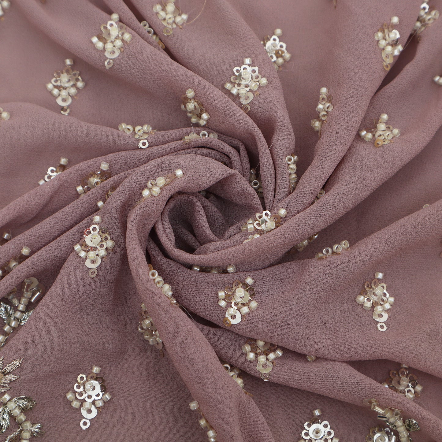 Georgette Embroidery Fabric