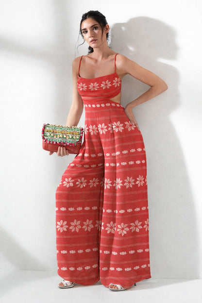 Linen Hand Printed Fabric