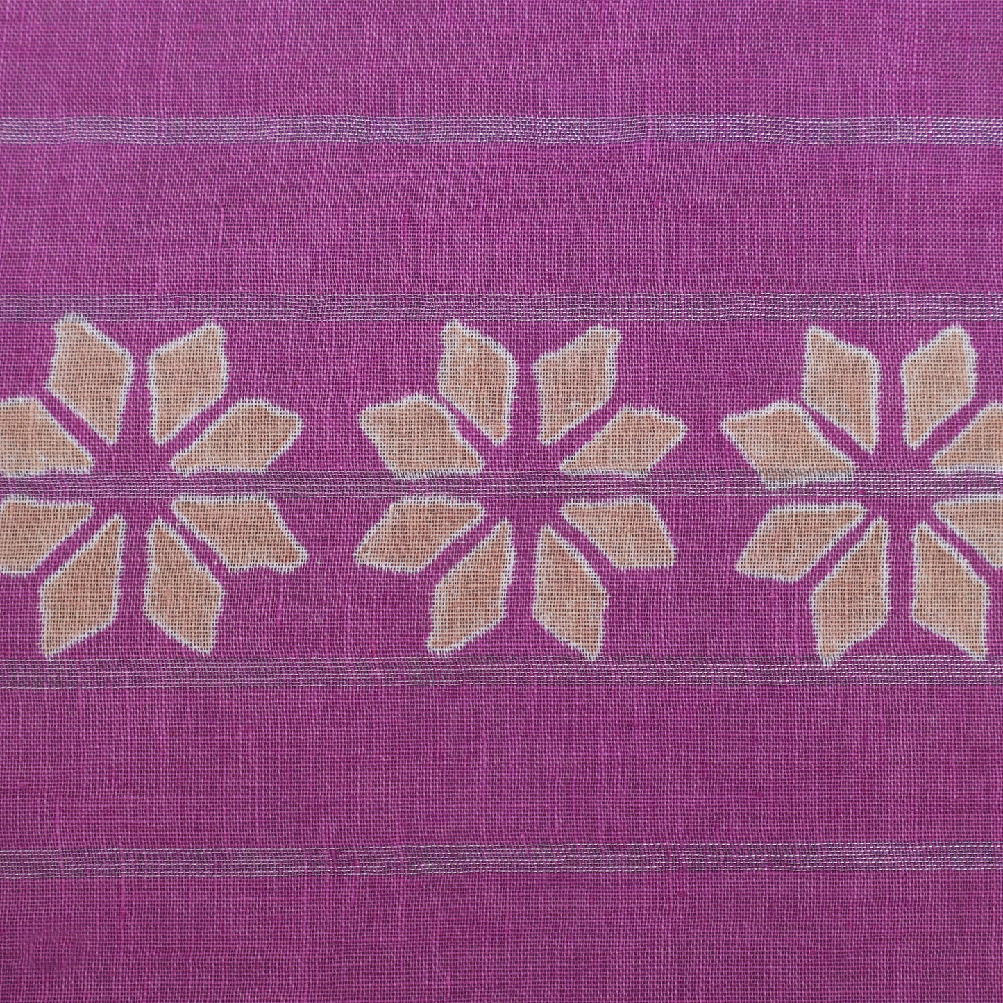 Linen Hand Printed Fabric