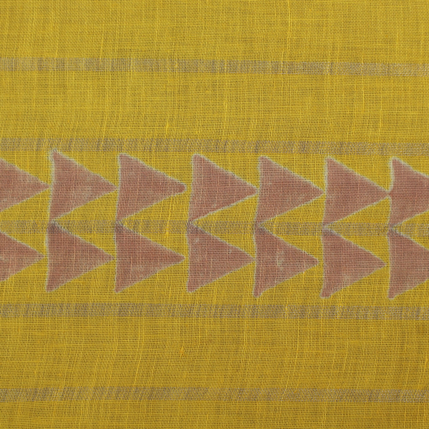 Linen Hand Printed Fabric