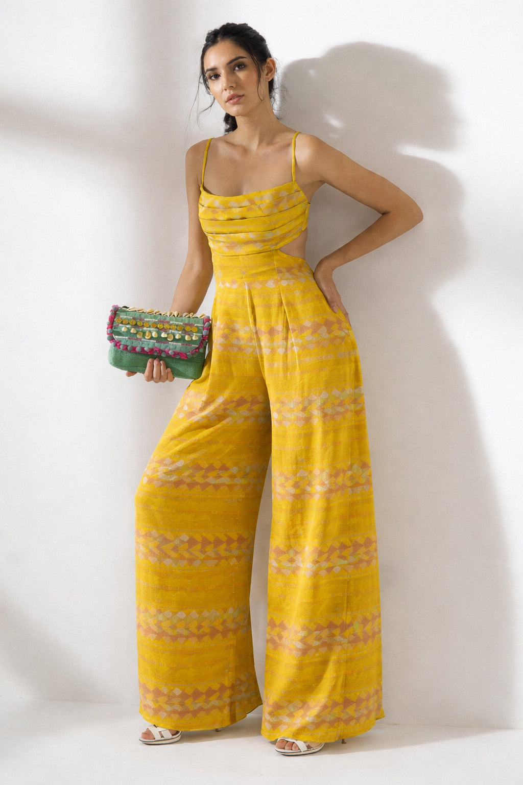 Linen Hand Printed Fabric