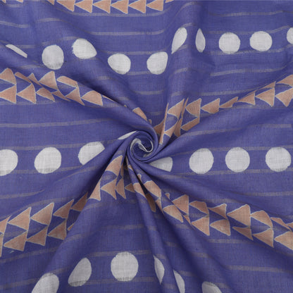 Linen Hand Printed Fabric