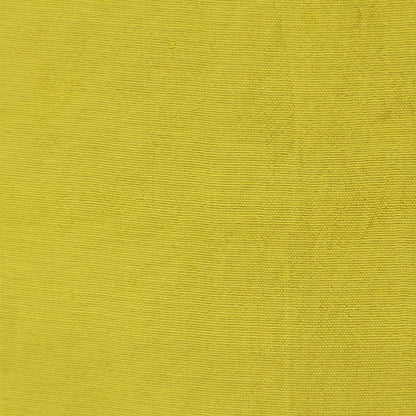 Yellow Color Kora Silk Plain Fabric