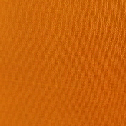 Orange Color Kora Silk Plain Fabric
